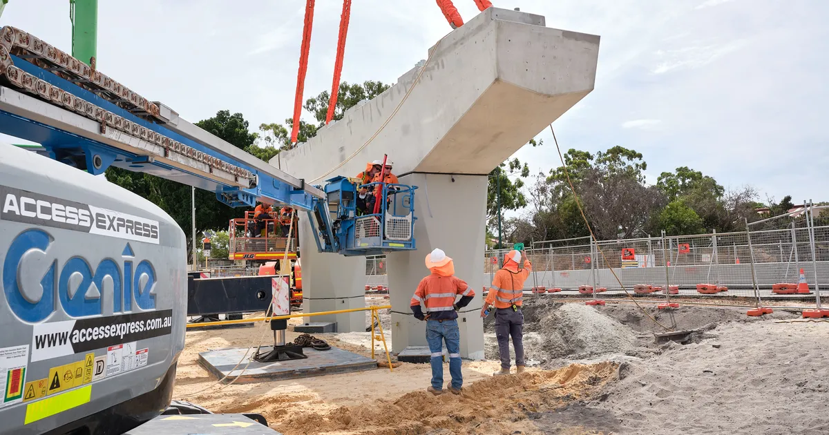 METRONET Victoria Park-Canning Level Crossing Removal project - BMD
