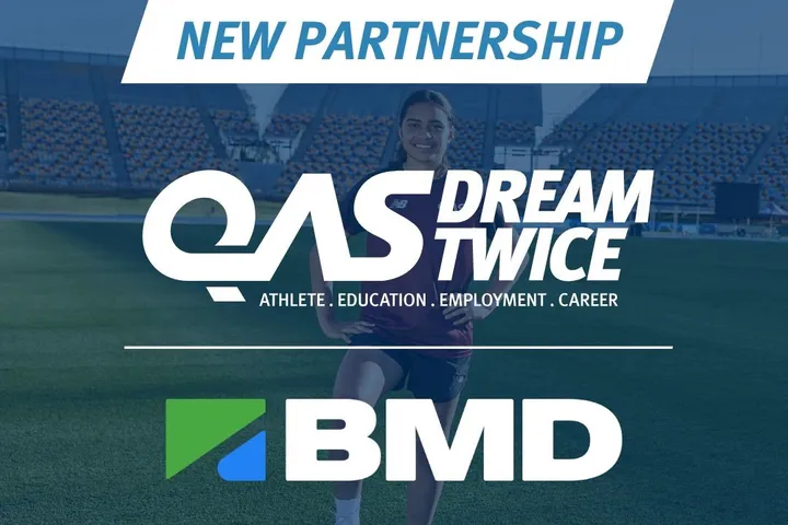 BMD teams up with Queensland Academy of Sport to power rising stars