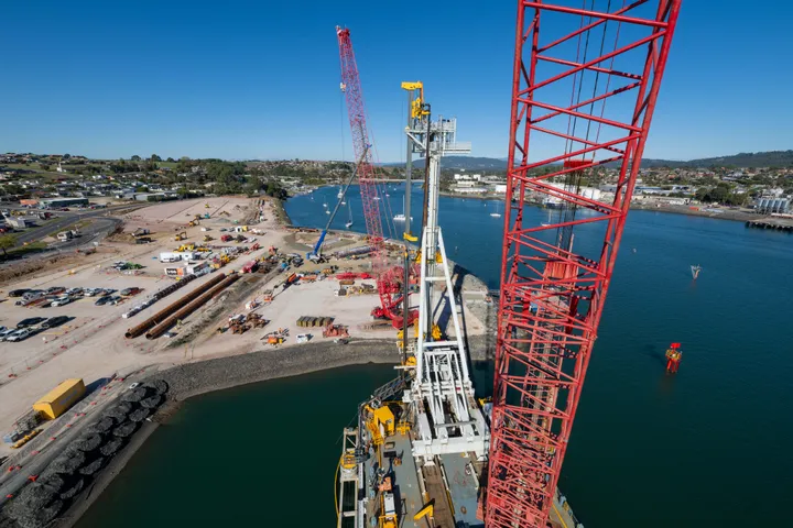 Shaping the future home of the Spirit of Tasmania
