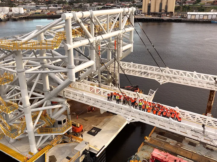 devonport-linkspin-installation